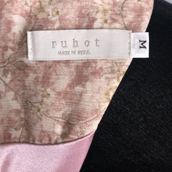 BNWOT Cute RUHOT Vintage Style Floral Dress Size M - Picture 7 of 8